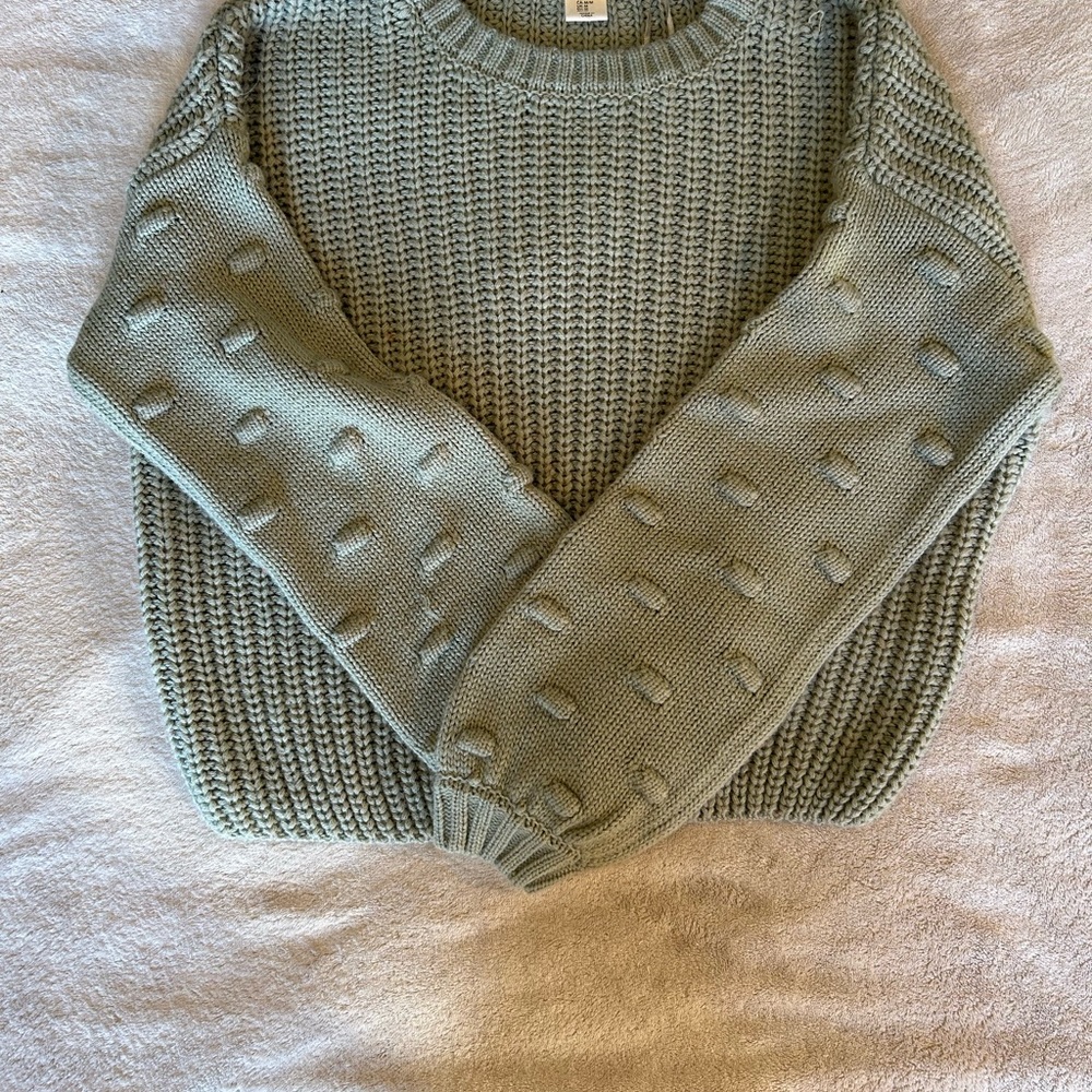 Jessica Simpson Olive Knit Sweater